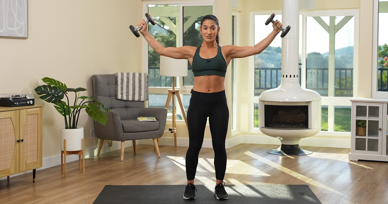 arms dumbbell workout 10 min