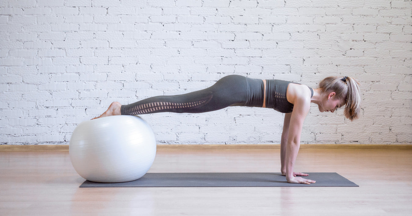 Stability Ball Core Workout, 47% OFF