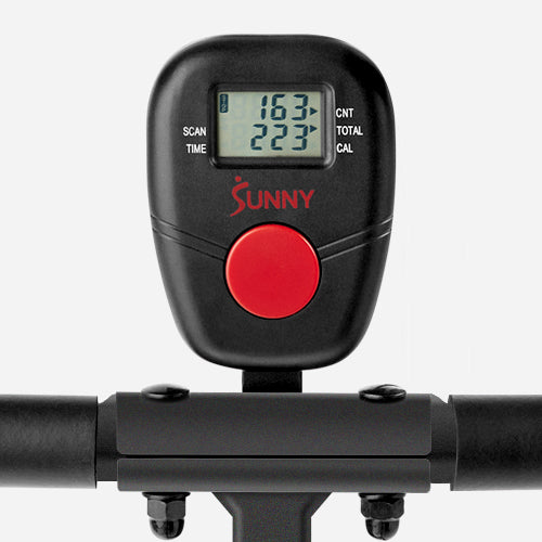 LCD Monitor | Equipped with an LCD monitor that provides real-time feedback on workout metrics such as calories burned, workout duration, and total count.