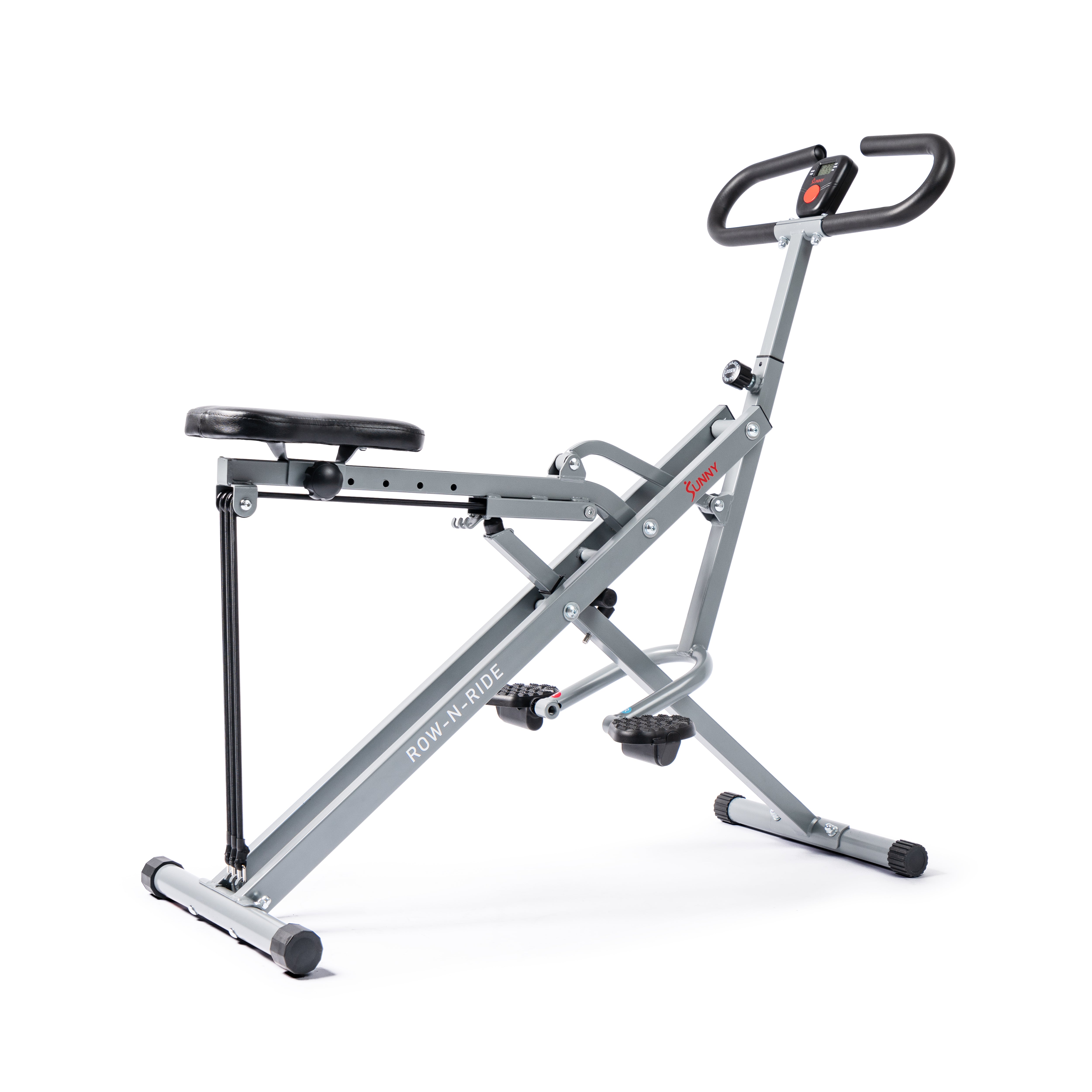 Upright Row-N-Ride Squat Assist Trainer Machine for Abs and Glute