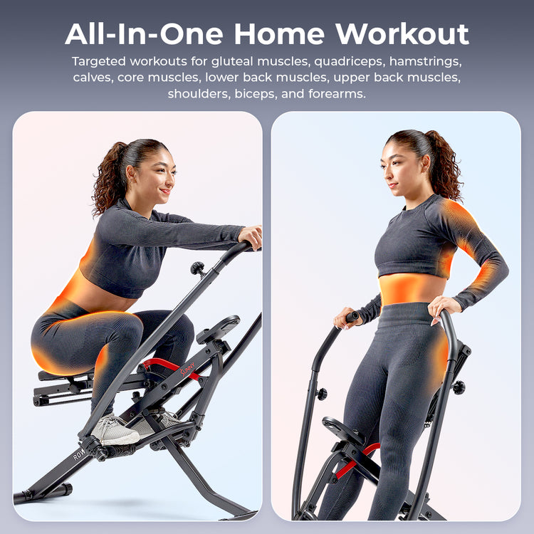 Full Body Adjustable Multi-function Smart Row-N-Ride® Trainer