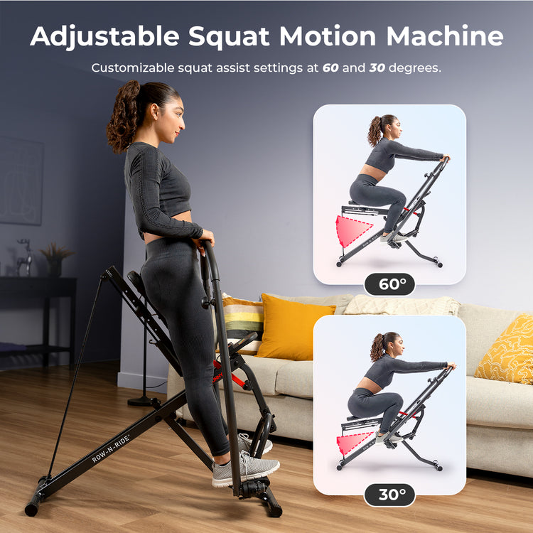 Full Body Adjustable Multi-function Smart Row-N-Ride® Trainer