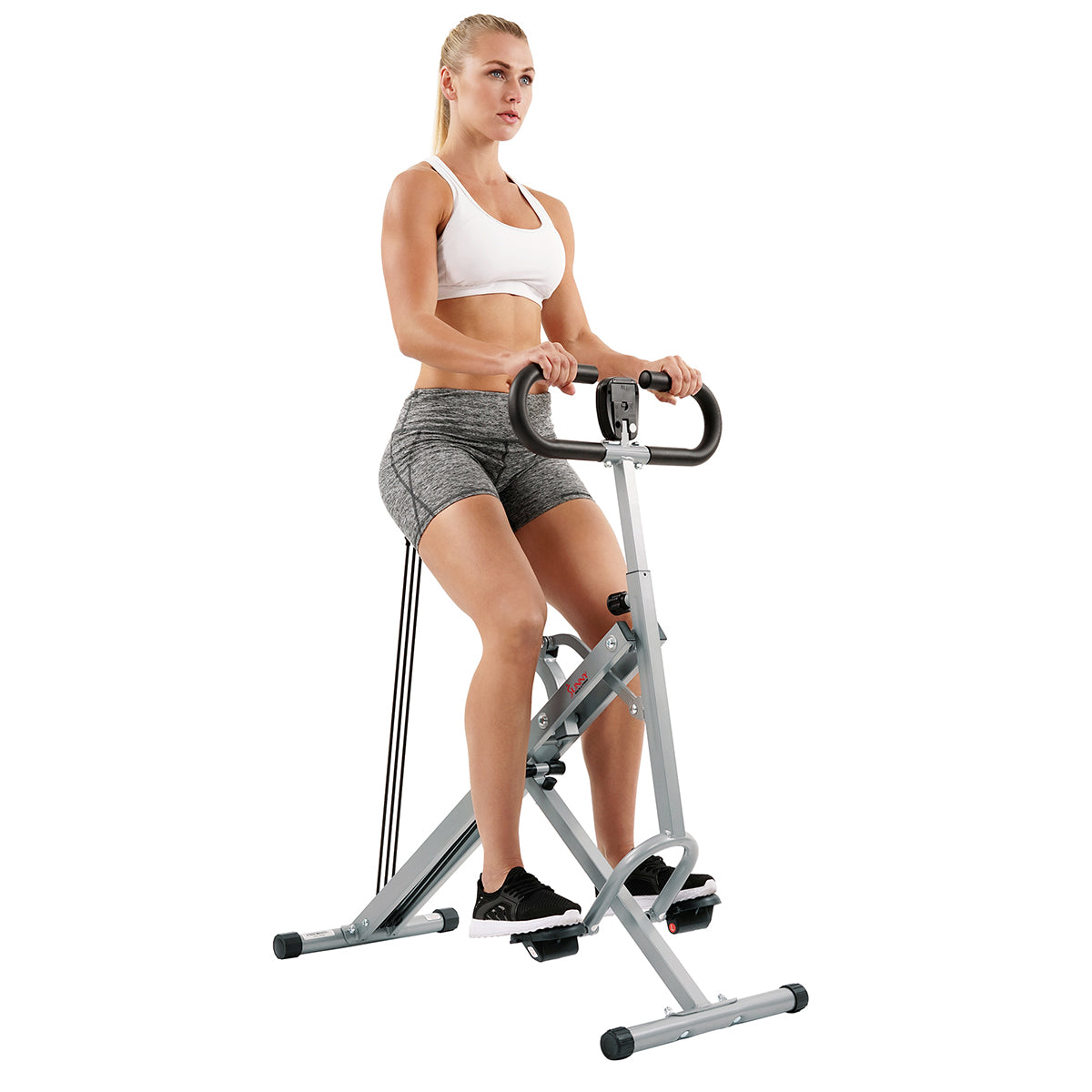 Upright Row-N-Ride® Squat Assist Trainer Machine for Abs and Glute