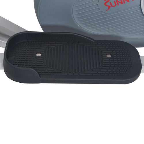 NON-SLIP FOOT PEDAL | Durable belt-drive mechanism that keeps your strides quiet and consistent for both short and long intense workout sessions. 12.5 in stride length.