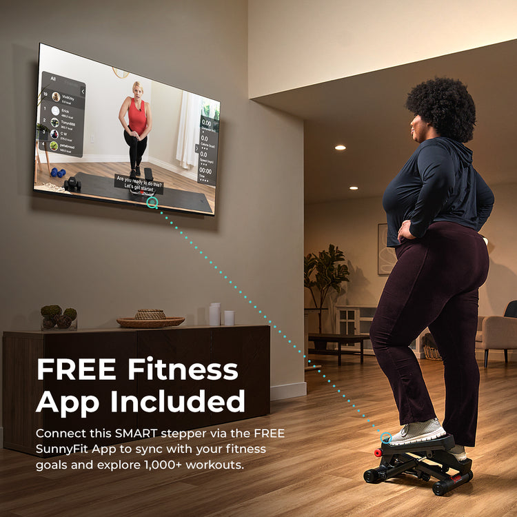 SMART Mini Stepper with Exercise Bands