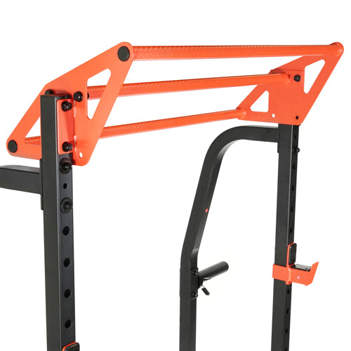 ADJUSTABLE PULL-UP BARS | The pull-up bars could be adjusted with settings to suit your height or type of workout.
