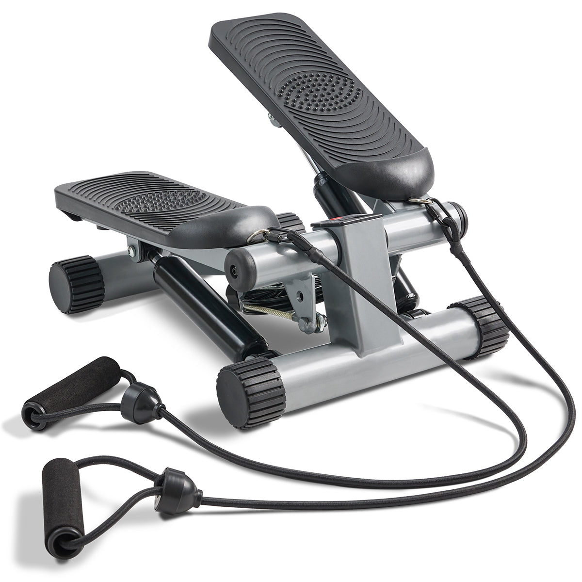 Everfit Mini Stepper with Resistance Rope Aerobic Trainer 150KG Grey