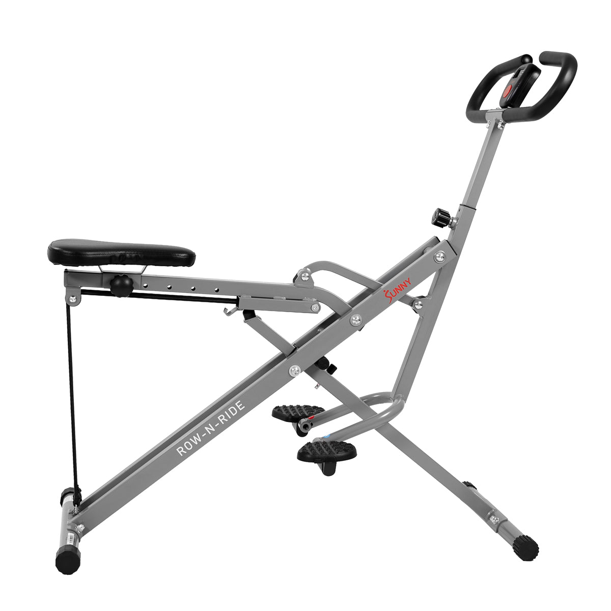 Upright Row-N-Ride® Rowing Machine is the Glute Machine Method