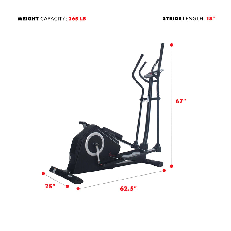Programmable Elliptical Magnetic Cardio Power Trainer
