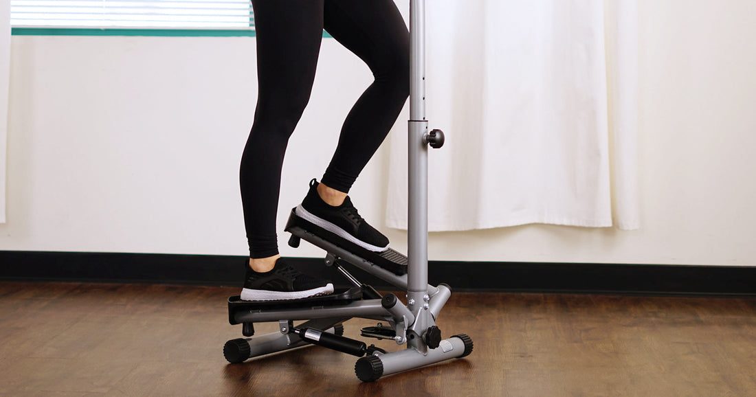 10 Min Intro Stepper Machine Workout for Beginners | Sunny Health & Fitness