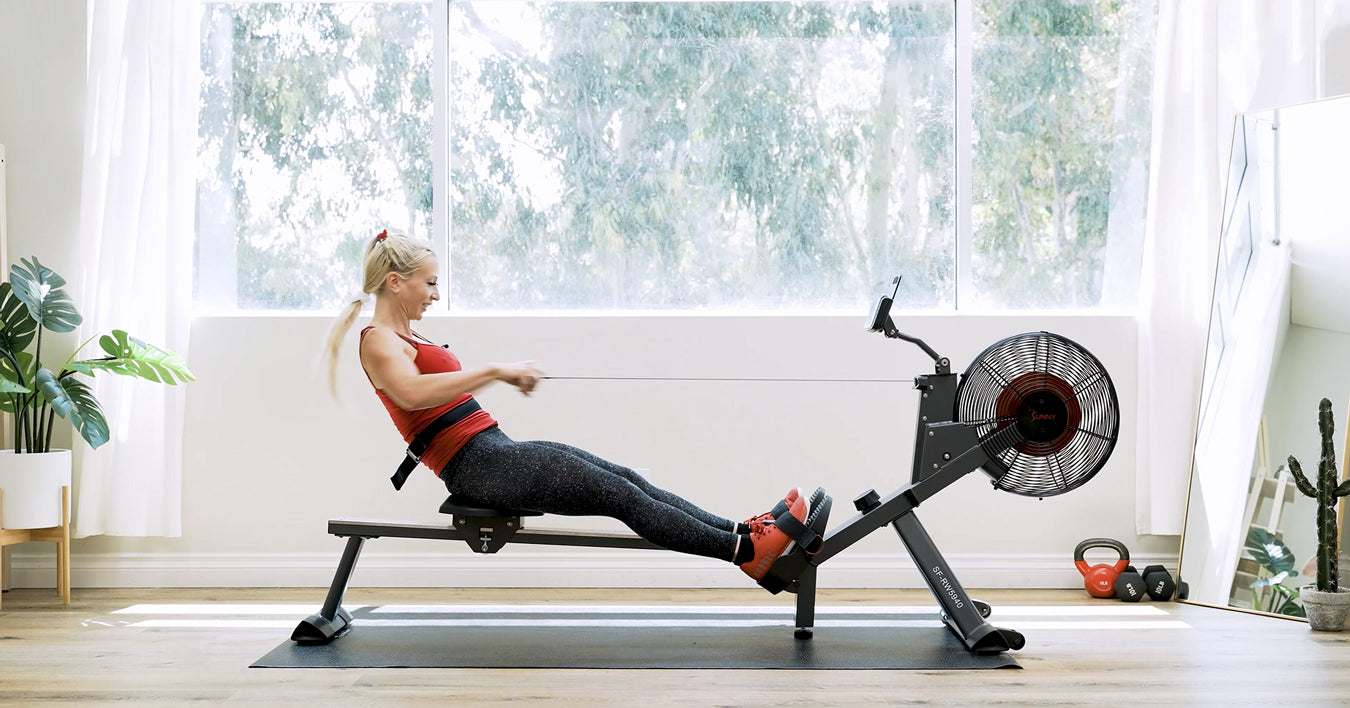 10 Minute Express Rowing Workout | Sunny Health & Fitness