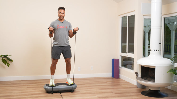10-Minute Full Body Vibration Plate Workout | Sunny Health & Fitness 10-Minute Full Body Vibration Plate Workout | Sunny Health & Fitness