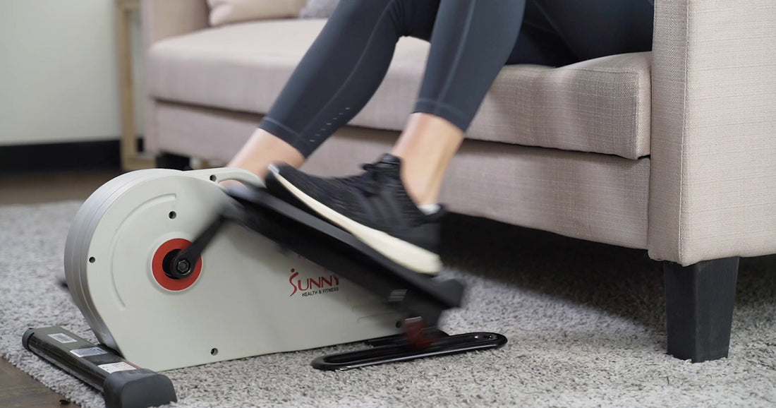 15 Min Under Desk Elliptical Workout for Beginners Sunny Health and