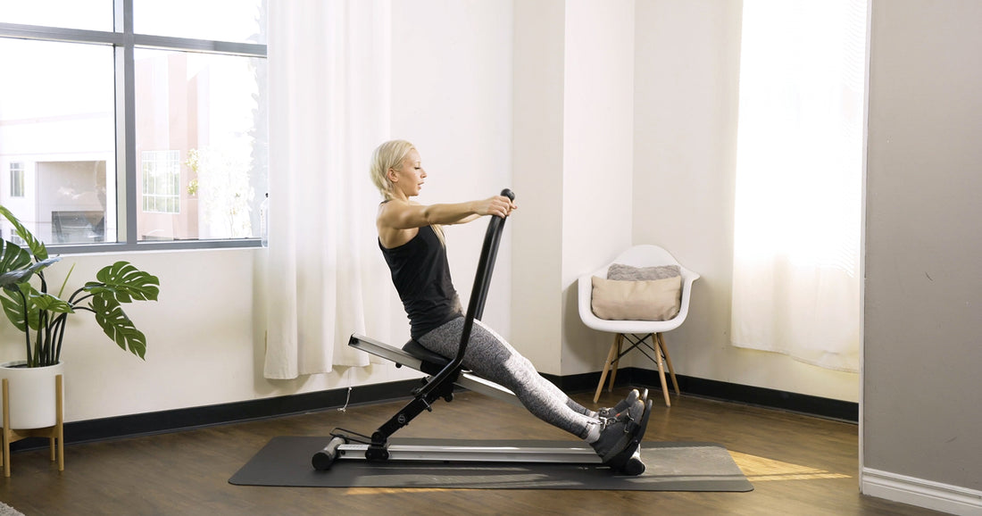 15 Min Incline Rowing Power Intervals Workout to Build Strength | Sunny ...