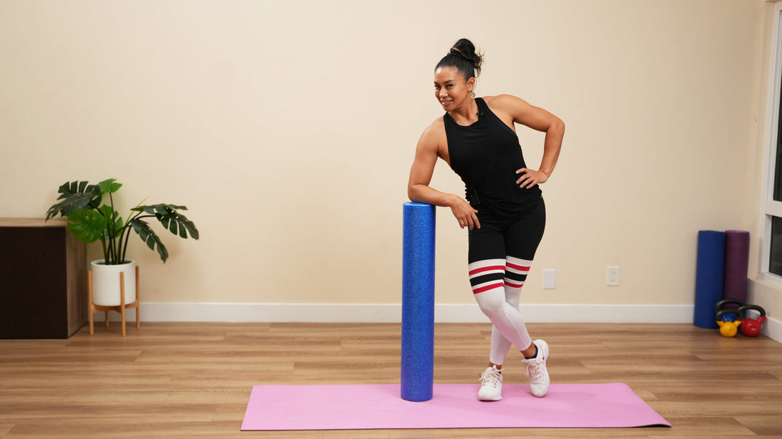 15-Minute Foam Roller Workout | Sunny Health & Fitness