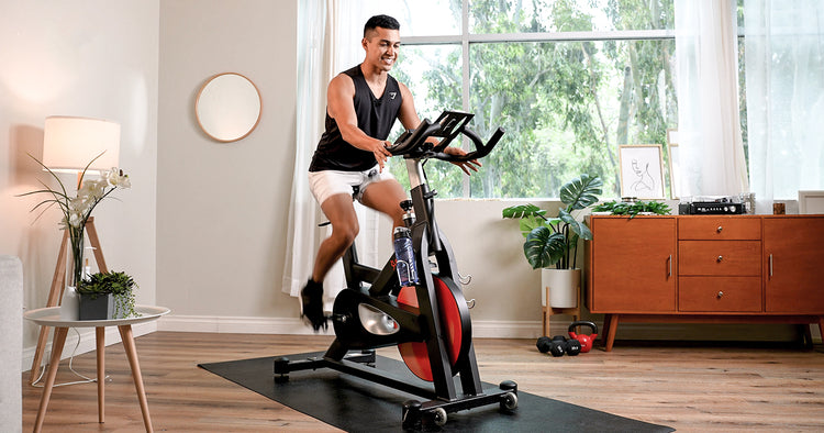 20-Minute Beginner Cycle Ride with Sunny Trainer Luis Cervantes