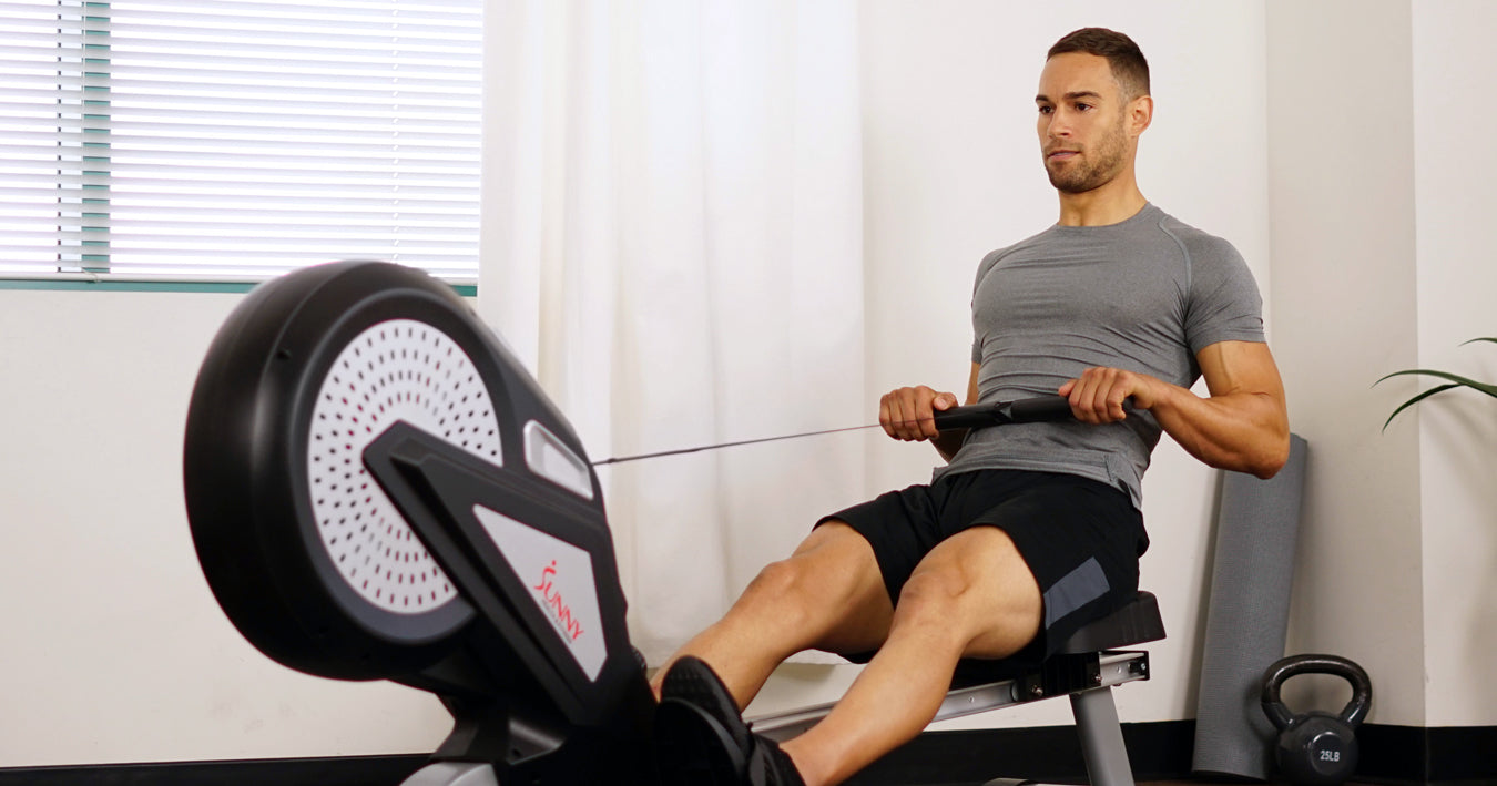 Rowing Pyramid Intervals Workout | Sunny Health & Fitness