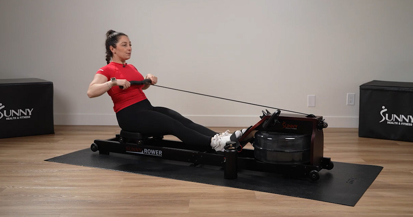 Rower Program Intermediate Rowing Workout - High RPE | 15 Minutes | Sunny Health ...