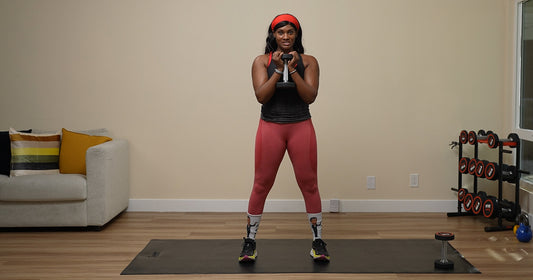 10-Minute Dumbbell Strength Workout for Sensitive Shoulders