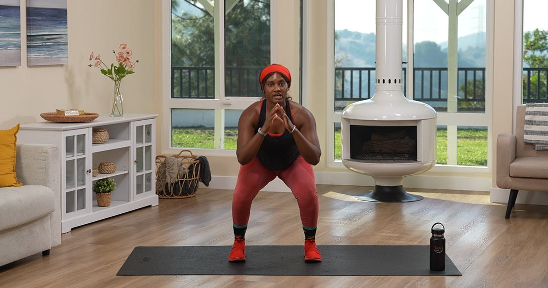 15 min Bodyweight Leg Toning Workout | Sunny Health & Fitness