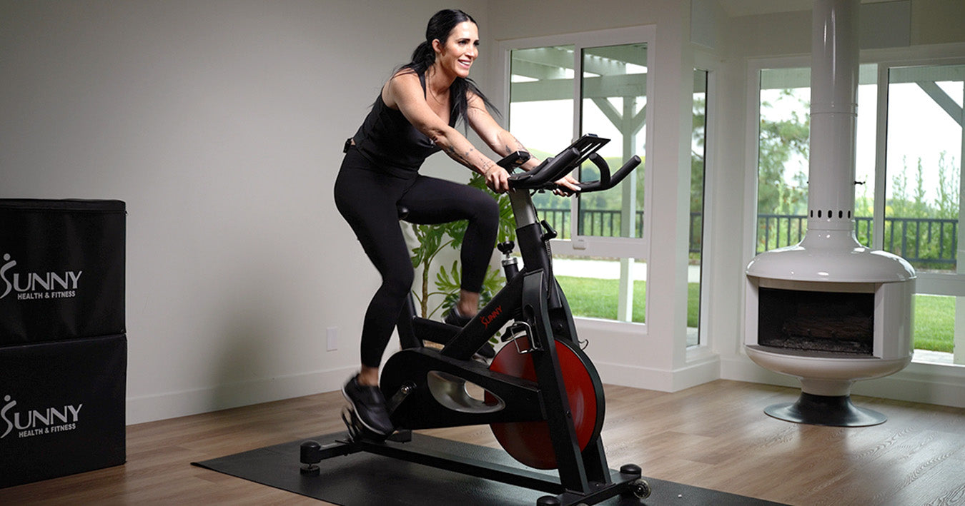 Health Dynamic Cycle Intermediate Dynamic Cycle Workout | 20 Minutes | Sunny Health & Fitness