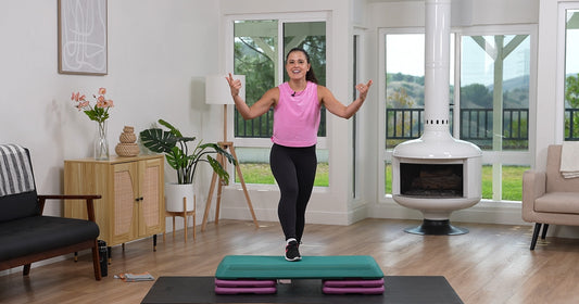 The Ultimate Cardio Boost: A 10-Minute Around the World Cardio Step Class for Beginners with Eloisa Sachs