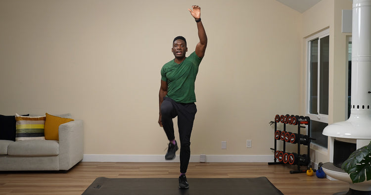 25-Minute Zone II Bodyweight 'Pace & Grace' Workout