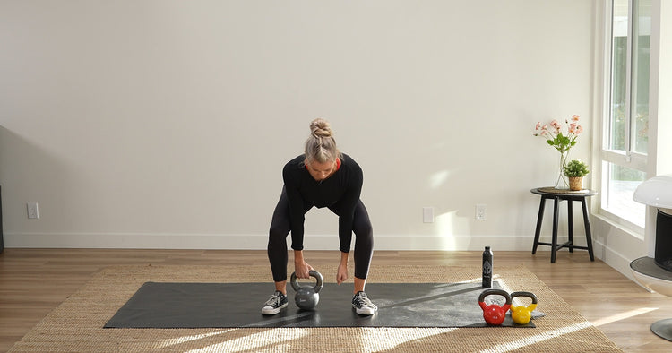 Total Body Kettlebell Workout - Strength Training Circuit, 20 Minutes