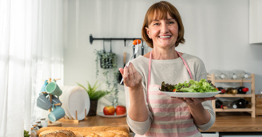 Losing weight after 40 by eating right