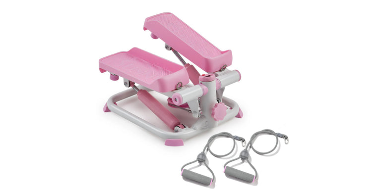 How to Assemble: Smart Pink Mini Stepper with Resistant Bands: P2000SMART