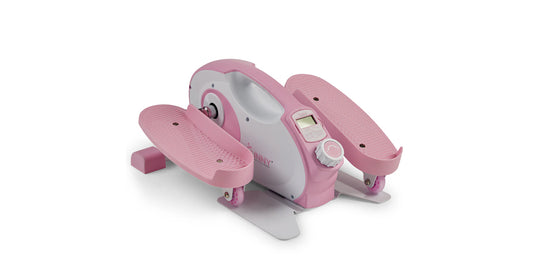 pink under desk elliptical machine