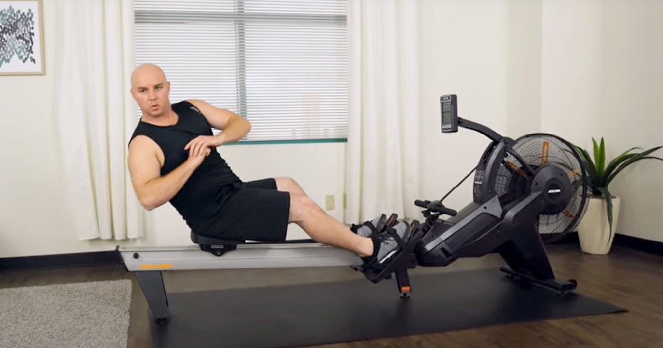 Rowing Core and Hamstring Workout | Sunny Health & Fitness
