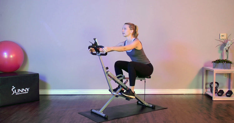 How to Target Glutes with the NO. 077 Row-N-Ride® Upright Rowing Machine