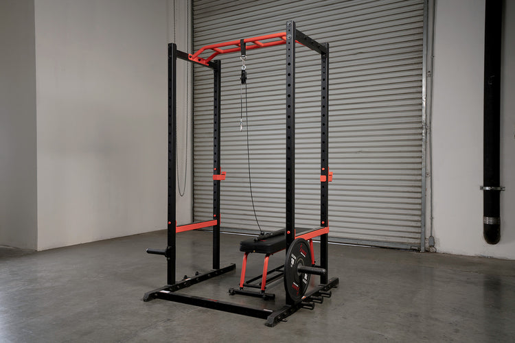 Sunny Health & Fitness Dip Bar – Attacco Per Squat Rack E Power Cage, Palestra Home Gym