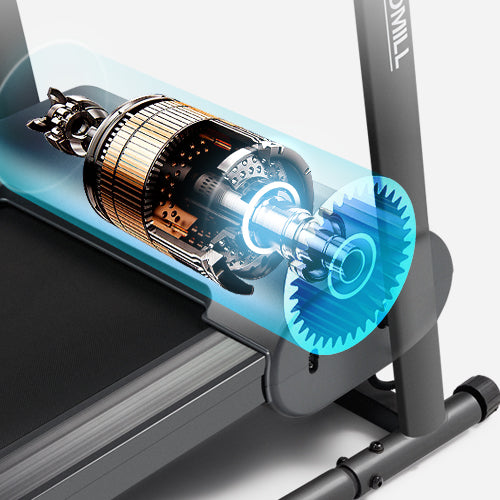 Compact Motorized Smart Treadmill with Easy Assembly Folding