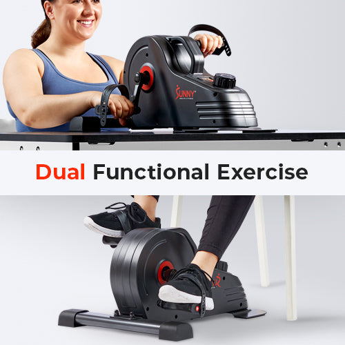 Dual Functional Use | Portable design for upper and lower body exercises in home and office.