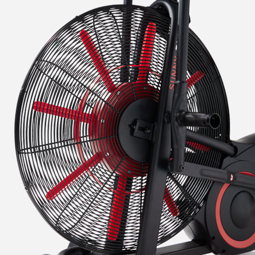 8 Air Blades + Narrow Gap Shield | The equipment features 8 precision-engineered fan blades that provide unlimited air resistance, along with a narrow-gap shield for extra safety.