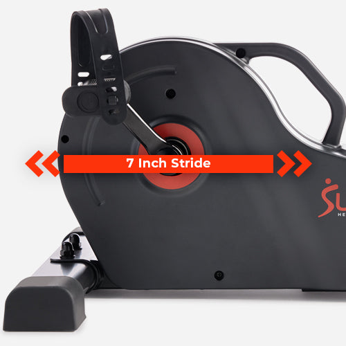 7 Inch Stride Length | Enjoy a 7-inch stride while you’re seated at work & home, a great way to incorporate lower body movement without putting pressure on joints. 