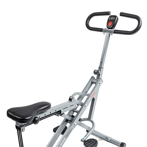 Ergonomic Design | Features an adjustable handlebar with 4 length settings and an adjustable padded seat, ensuring a comfortable and tailored fit for users of various sizes.