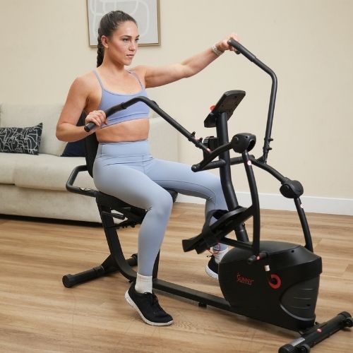 MOVE WITHOUT STRAINING YOUR JOINTS | Protect your joints while still challenging yourself. Our recumbent elliptical allows you to improve cardiovascular health and build strength but is also gentle on your body.