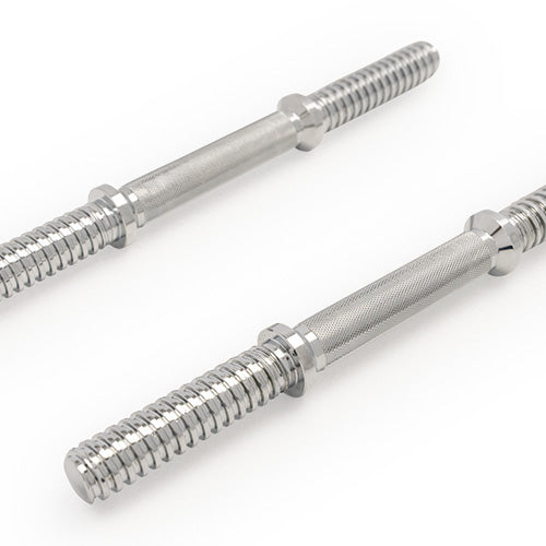 60K-PSI Solid Steel Core | Engineered strength for stable, safe lifts up to 55 lb on a single handle.