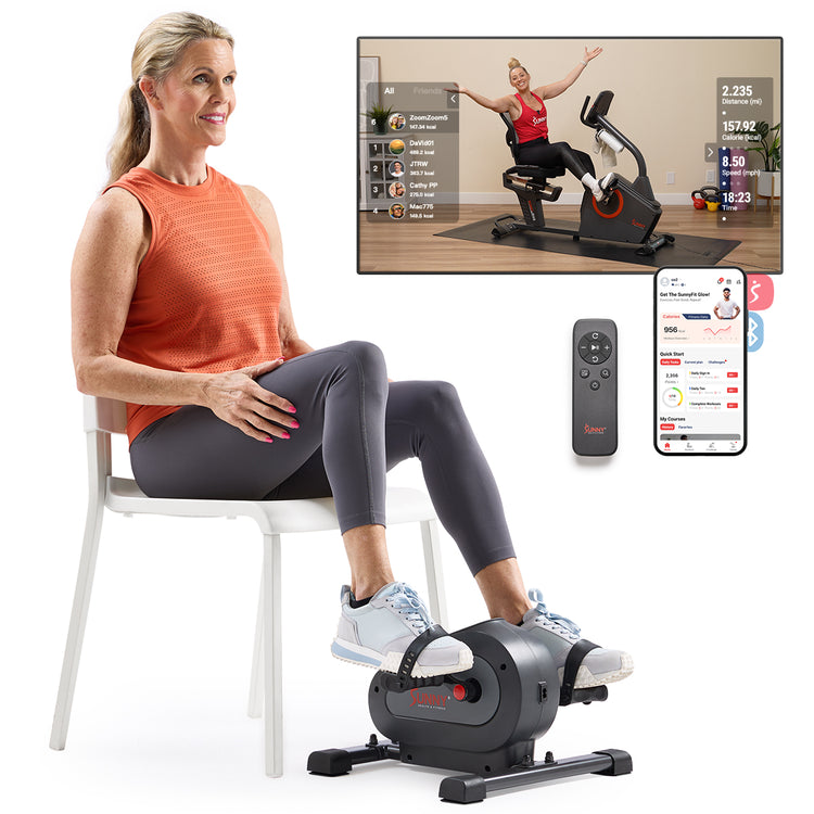 Smart Motorized Mini Exercise Bike-18 Speeds