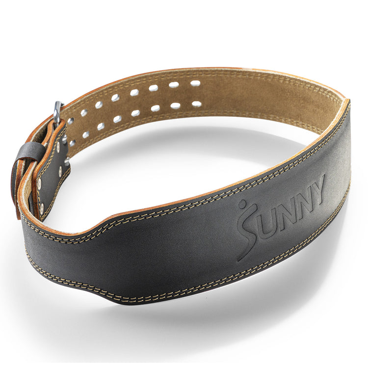 Leather Weightlifting Belt - 4"