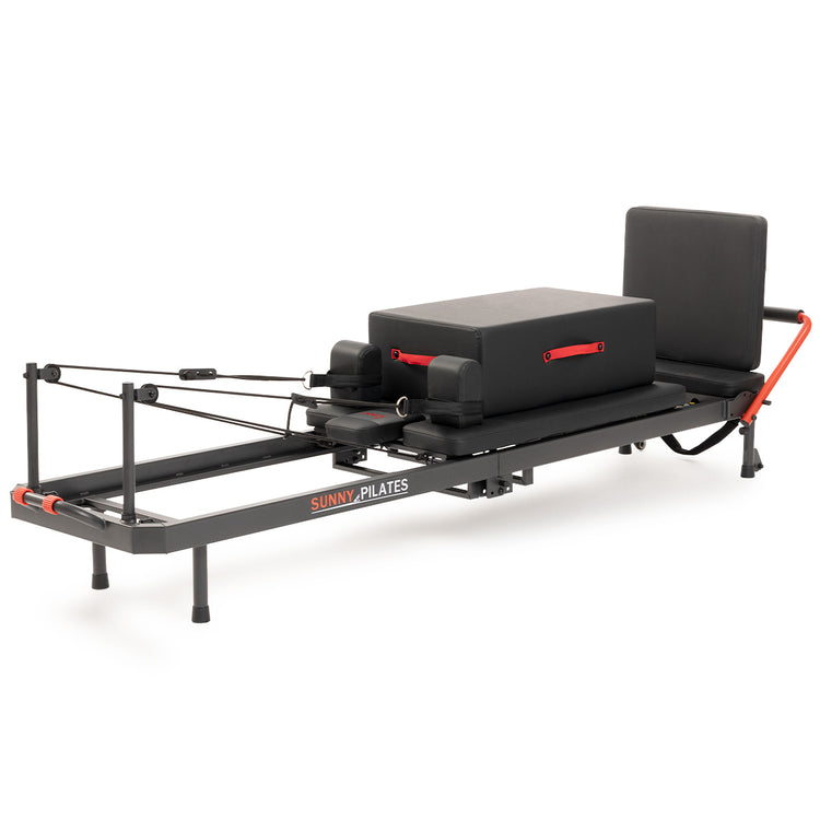 Premium Pilates Reformer Machine with Jump Board and Reformer Box for Home Workouts