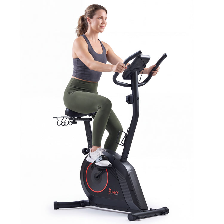 Smart Magnetic Resistance Upright Bike
