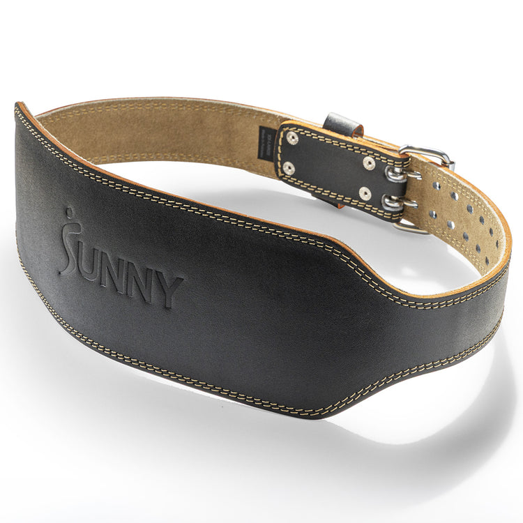 Leather Weightlifting Belt - 6"