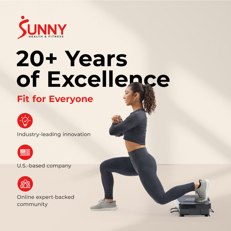 Fitboard 2D Vibration Platform with Resistance Band