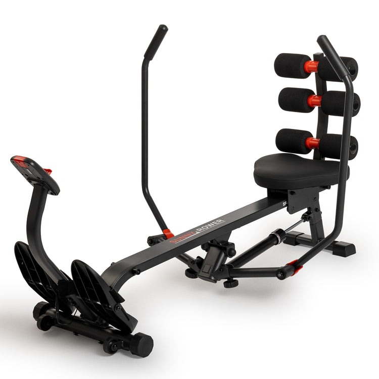 Full Motion Hydraulic Rowing Machine with Core Trainer
