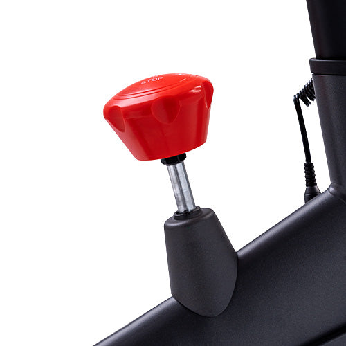 Emergency Stop Control | Press down to stop quickly when needed—extra peace of mind for home workouts.
