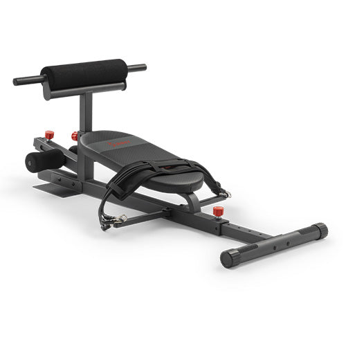 Heavy-Duty Steel Frame | A reinforced, wobble-free base supports you safely during deep squats and intense core workout.
